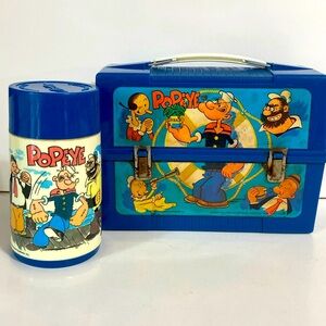 1979 POPEYE LUNCH BOX w/ THERMOS